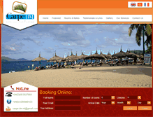 Tablet Screenshot of carpedmhotel.com